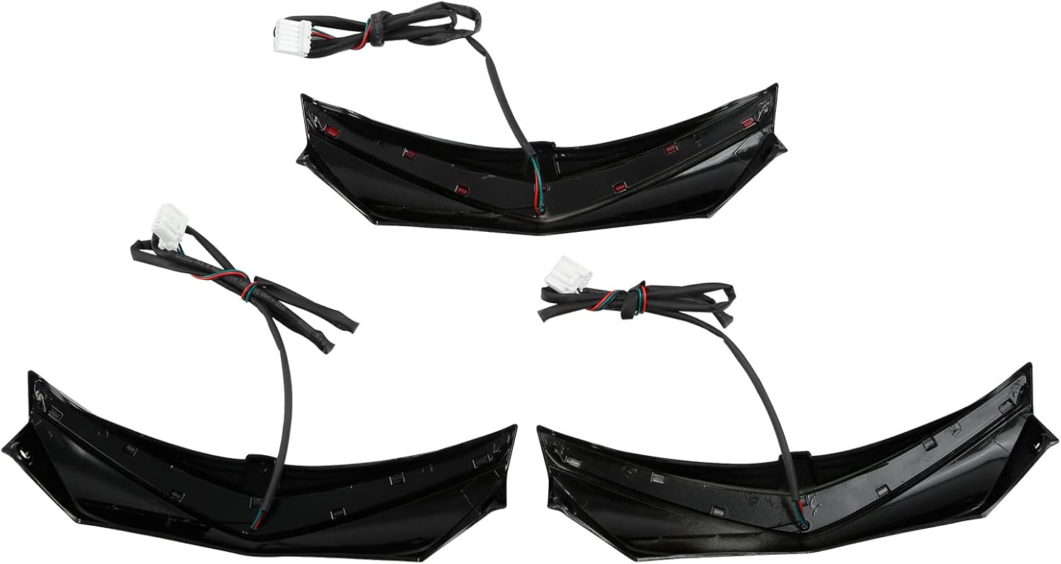 TCT-MOTORPARTS Para Honda Goldwing F6B GL1800 13-17 Fender Tip Accent Vertical LED Light Strip
