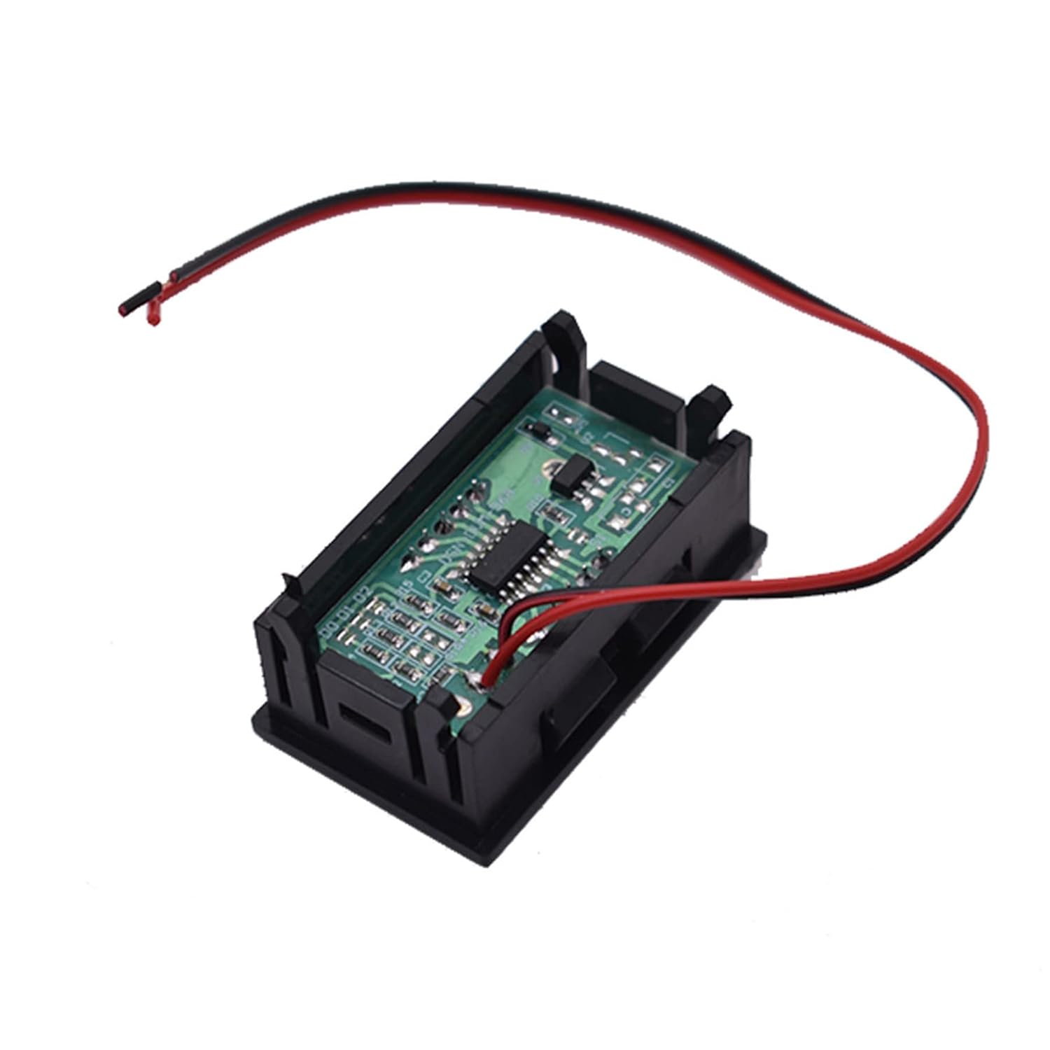 DC 0-30V 3-Digital Display Medidor de Voltaje 3pcs Voltímetro Panel Motocicleta