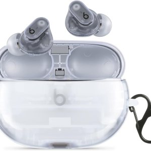 LiZHi Compatible con Beats Studio Buds + funda transparente, funda protectora diseñada de TPU suave transparente a prueba de golpes, accesorios LiZHi Compatible con Beats Studio Buds + funda transparente, funda protectora diseñada de TPU suave transparente a prueba de golpes, accesorios