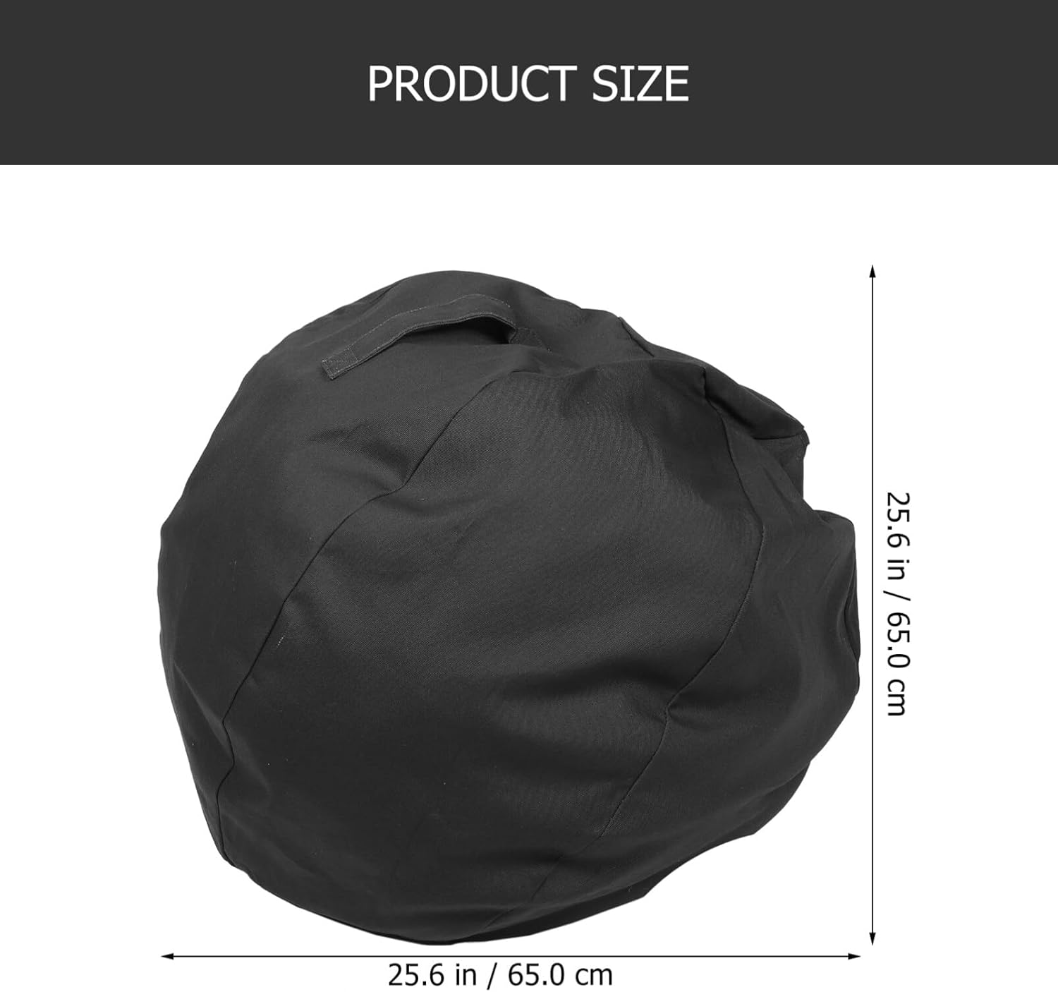 BESPORTBLE Cubierta de bola de equilibrio, cubierta de bola de ejercicio, cubierta de bola de entrenamiento lavable, protector de pelota