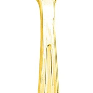 Party Essentials Cubiertos de plástico desechablescubiertos de alta resistencia para todos los eventos, 50 unidades, cucharas de sopa de oro Party Essentials Cubiertos de plástico desechablescubiertos de alta resistencia para todos los eventos, 50 unidades, cucharas de sopa de oro