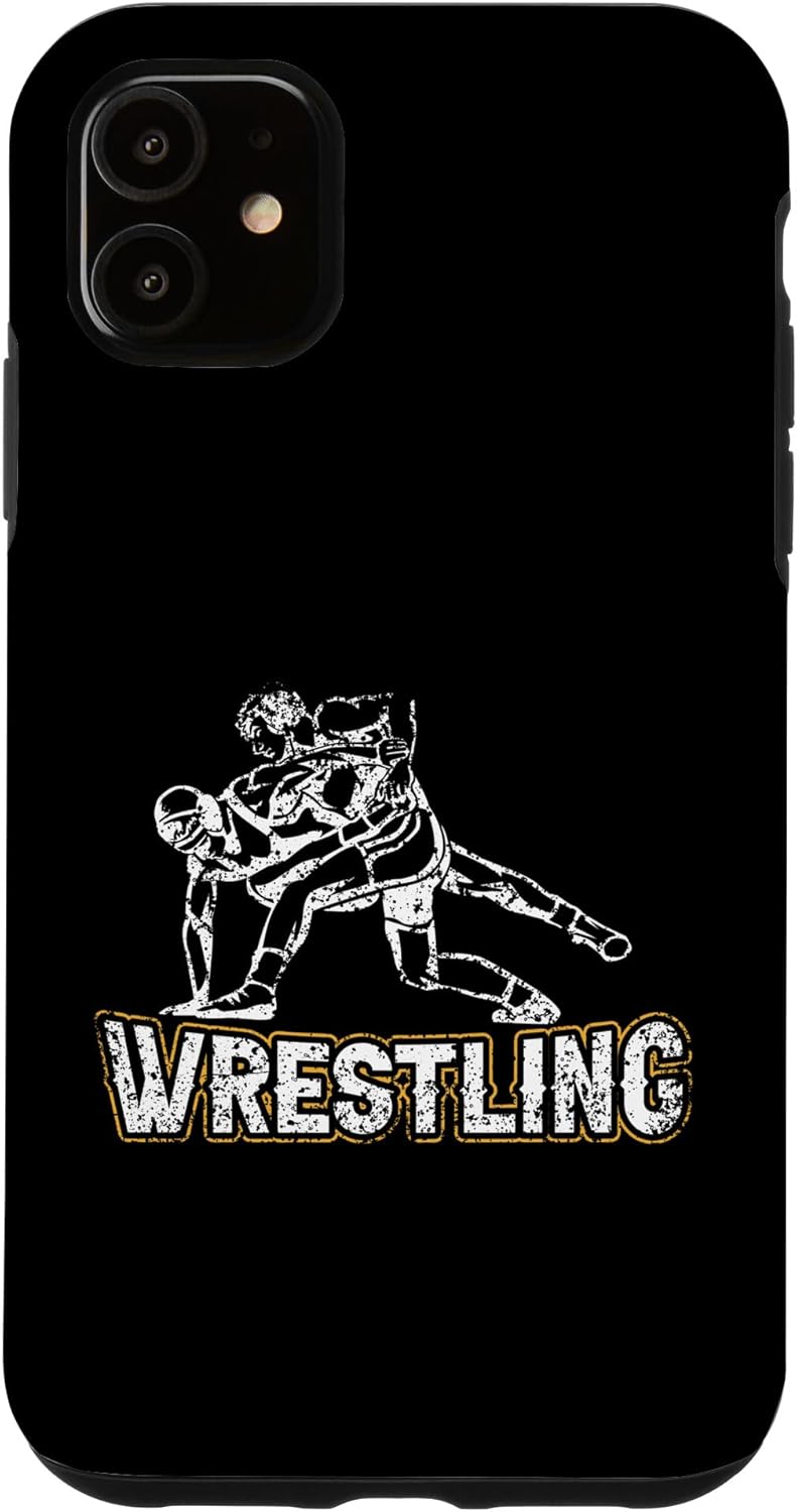 Funda para iPhone 11 Wrestling Wrestler Martial Arts Hobby Wrestle