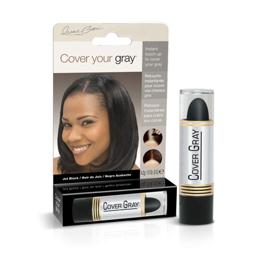Cover Your Gray Palo de retoque – Negro azabache