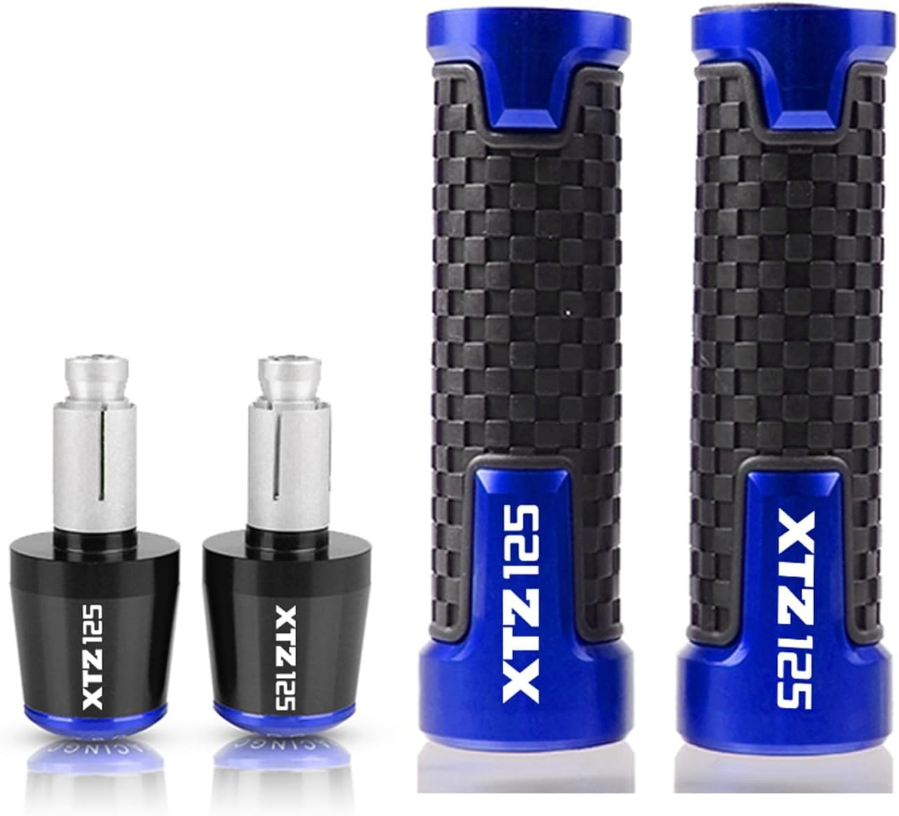 Motorcycle for Yamaha XTZ 125 XTZ125 2014 2015 Motorcycle Accessories Hand Grips Handle Bar Sets Handlebar Grip Ends Plug 78” 22mm Handle end