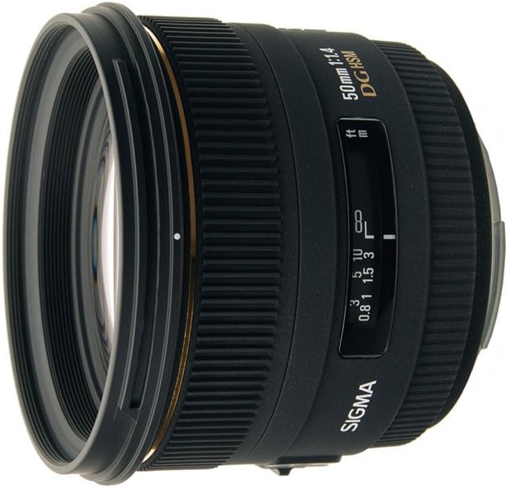 Sigma Lente de enfoque automático de 1.969 in f1.4 EX DG HSM para Sony y Minolta