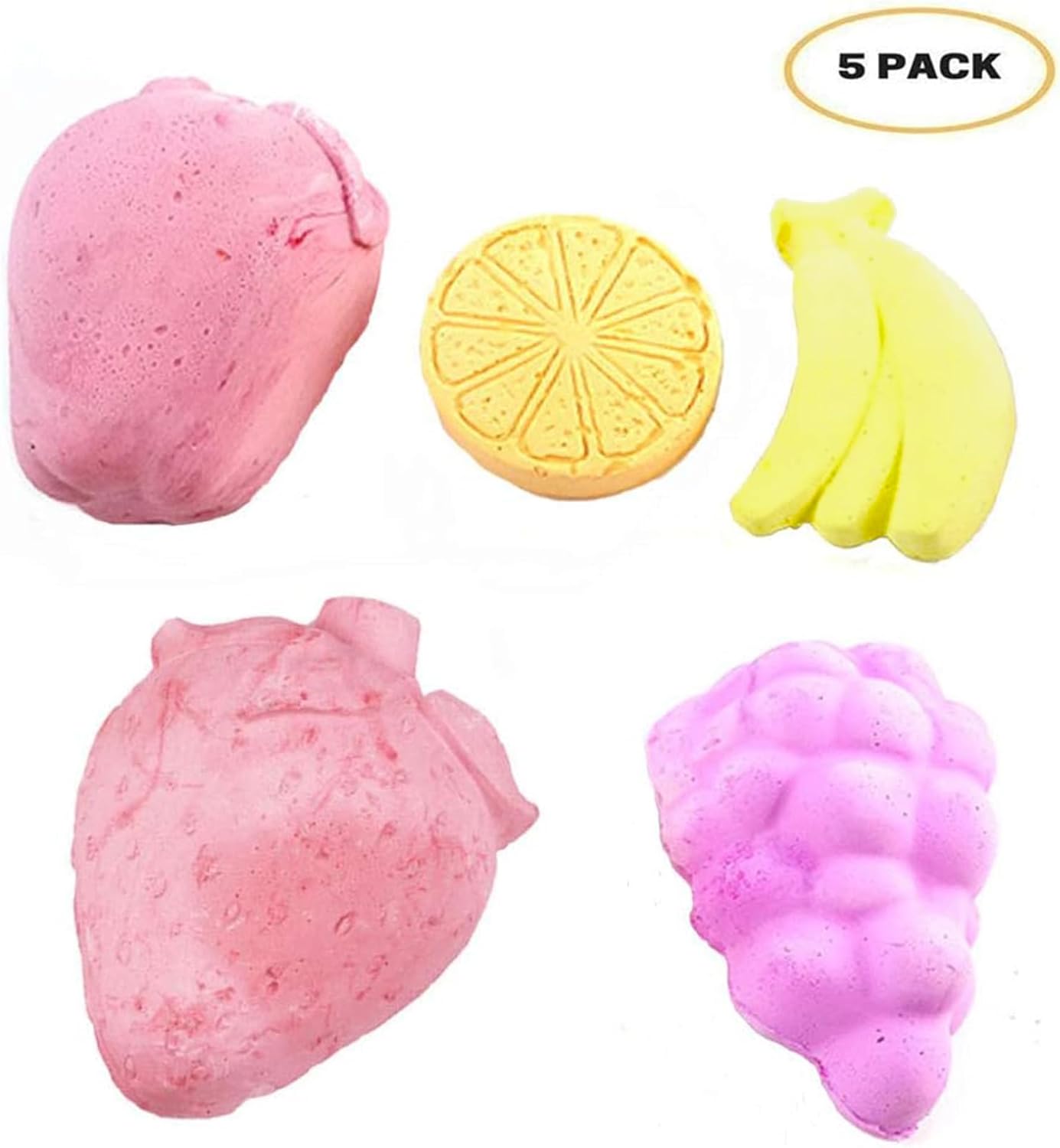 Hamiledyi 5 piezas Chinchilla Lava Block Calcio Piedra Dientes Molienda para hámster, conejo, conejo, ratas, ratón, ardillas, masticar juguetes