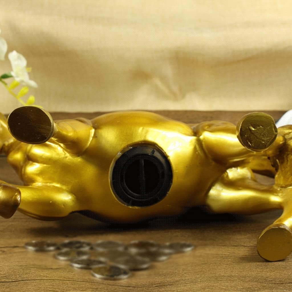 Yeah-hhi Banco para niñas y niños, alcancía, hucha realista de caballos, banco de monedas de resina, banco de dinero personalizado para regalo para