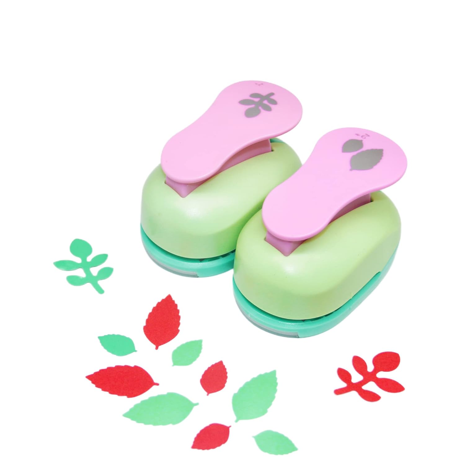 Cady Craft Punch – Punzones de papel de hoja de 2 pulgadas (2 pulgadas)
