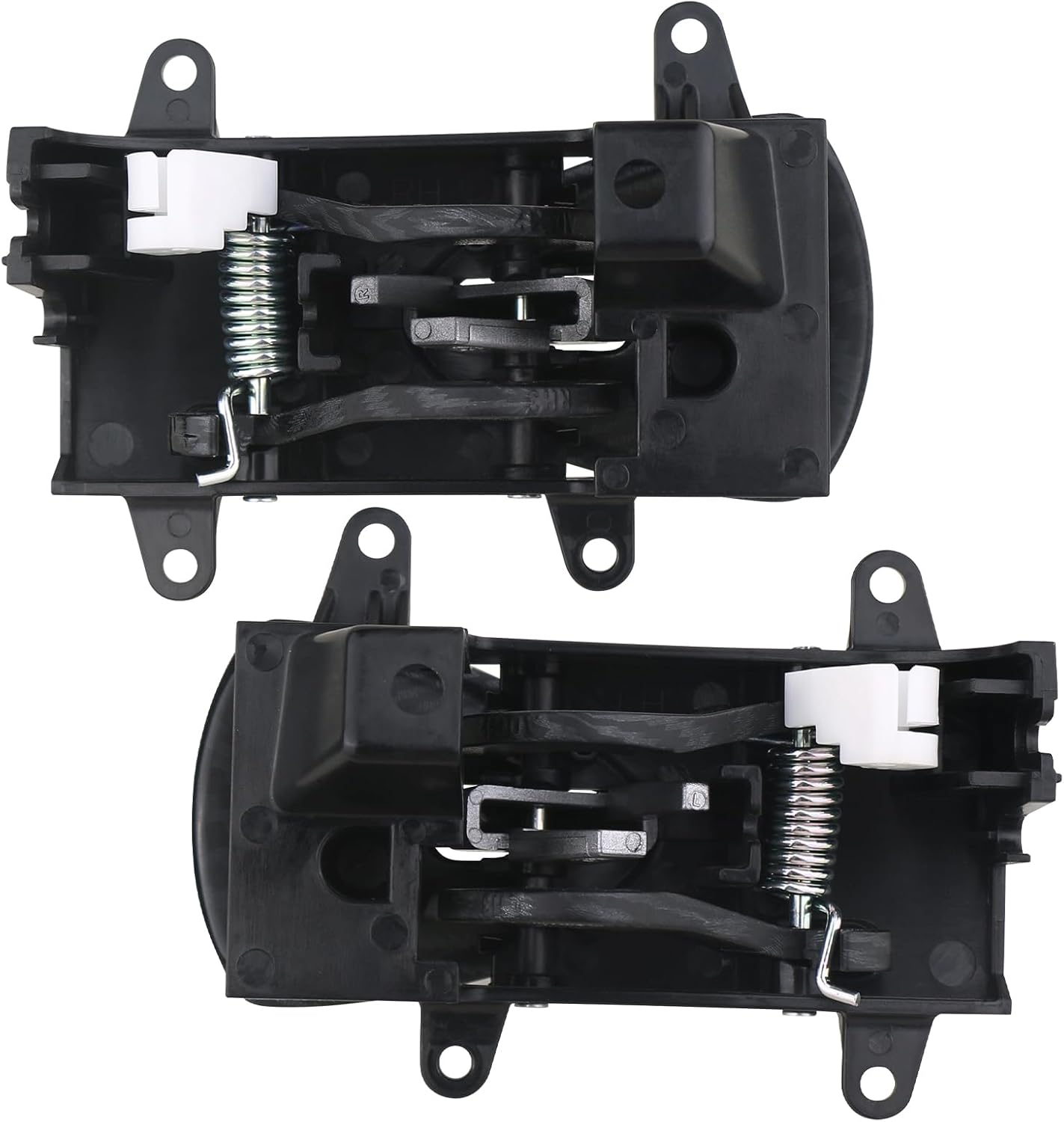 APPERFiT Manija de puerta interior (fibra de carbono) compatible con Nissan 350Z 2003 2004 2005 2006 2007 2008 2009