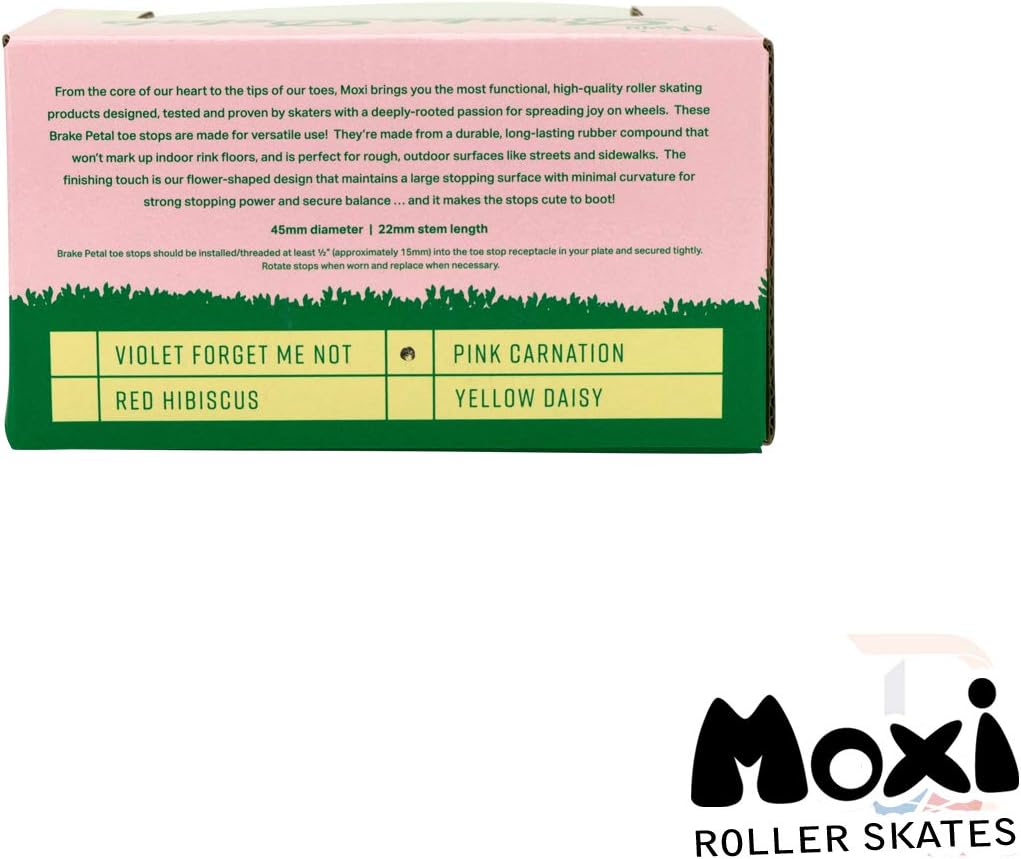 Topes de freno Moxi para patines cuádruples