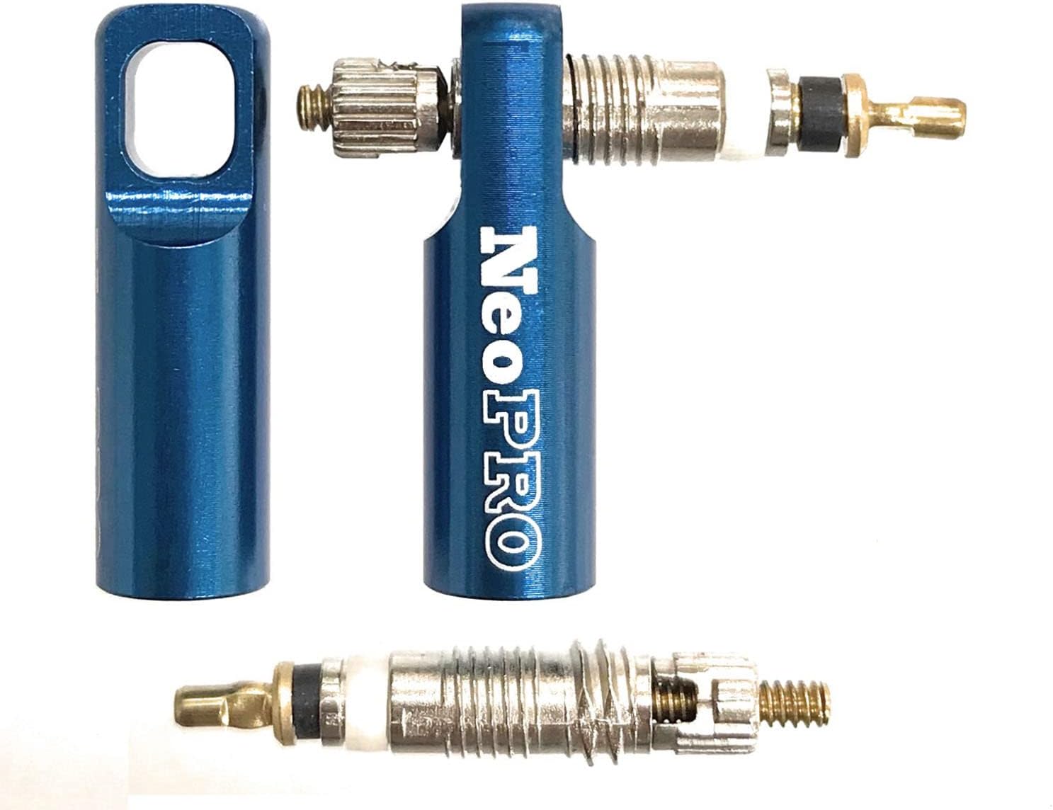 Bike Presta tapa de válvula con kit de función de extracción de núcleo de válvula, cubiertas antipolvo para neumáticos