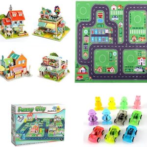 Rompecabezas 3D para niños de 8 a 10 a 12 años, 5 vehículos de tracción hacia atrás, mini auto rompecabezas para niños, rompecabezas de papel Rompecabezas 3D para niños de 8 a 10 a 12 años, 5 vehículos de tracción hacia atrás, mini auto rompecabezas para niños, rompecabezas de papel