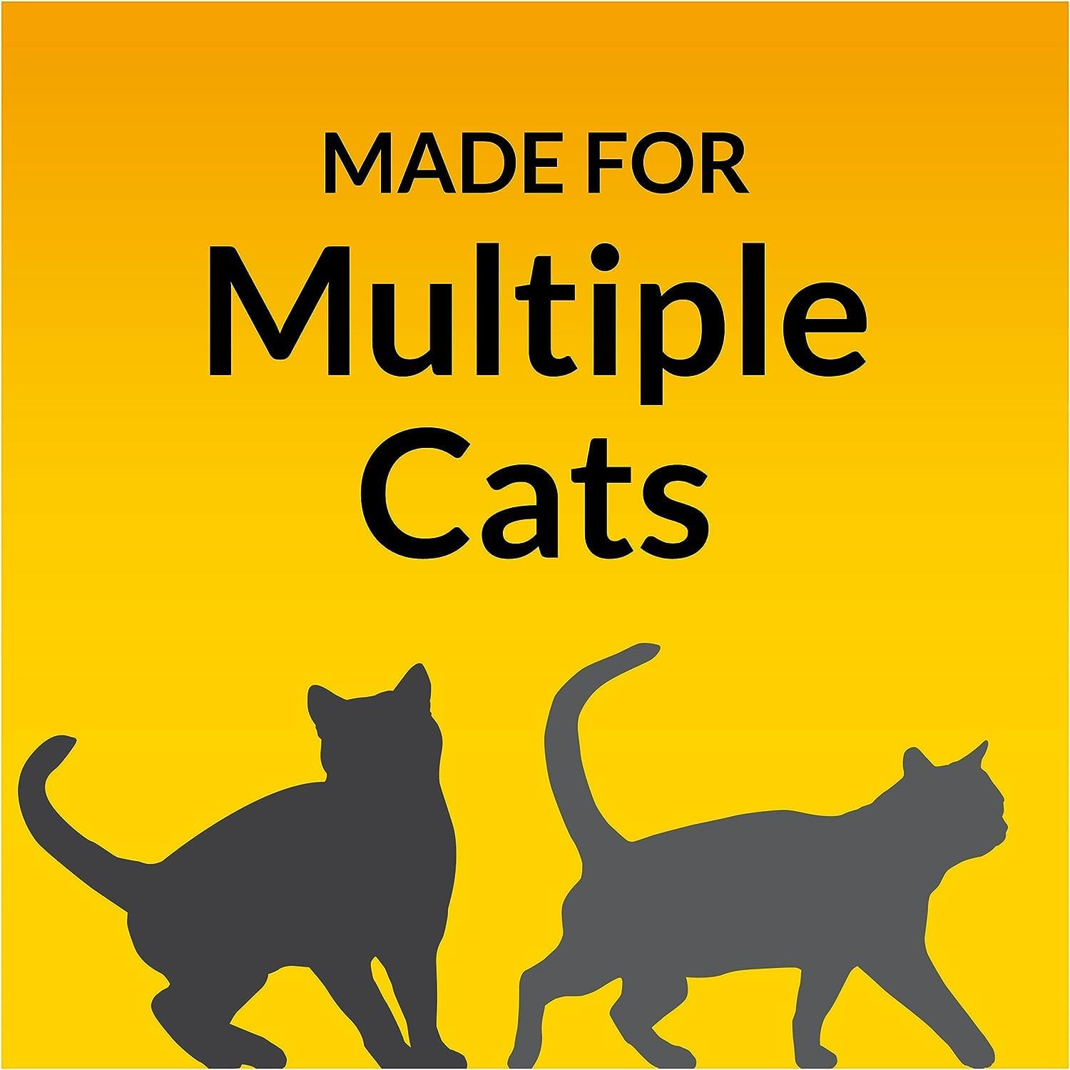 Tidy Cats Breeze – Paquete de recambio de almohadillas para gatos (3) 10 unidades con toallitas Aurora Pet