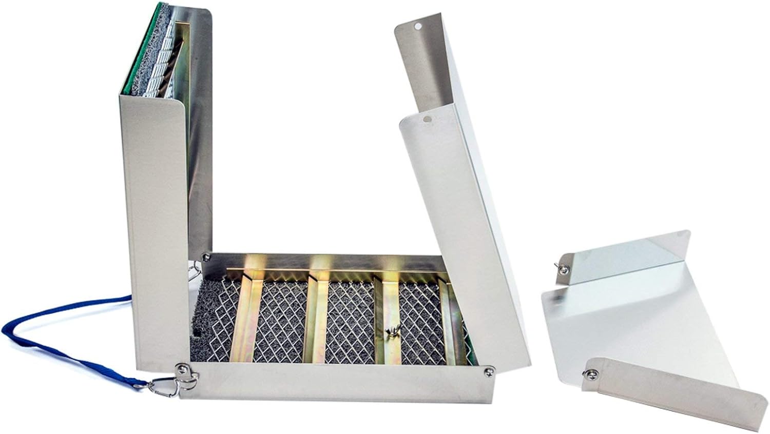 ASR Outdoor 50″ caja de esclusa de oro plegable equipo de prospección de aluminio