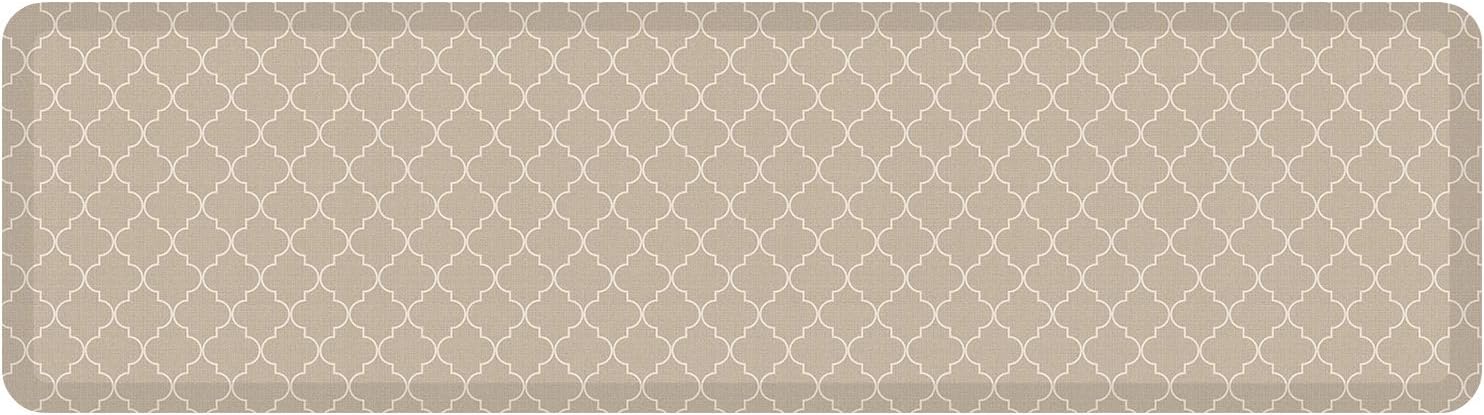 GelPro – Tapete para piso de cocina NewLife, antifatiga, de 20 x 32 pulgadas, de color rojo granada, superficie resistente a las manchas, con núcleo