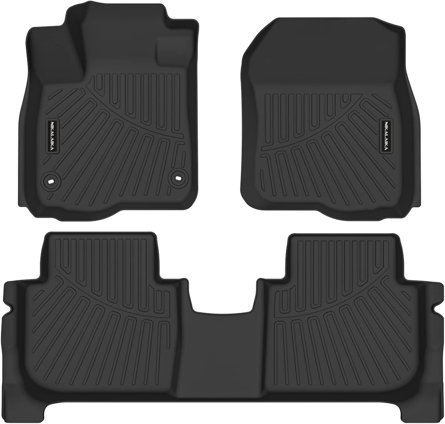 NIKALAIKA Alfombrillas para Honda CR-V CRV 2023-2024 (incluye híbrido), protección para todo tipo de clima, forros de goma TPE para Honda CRV 2023