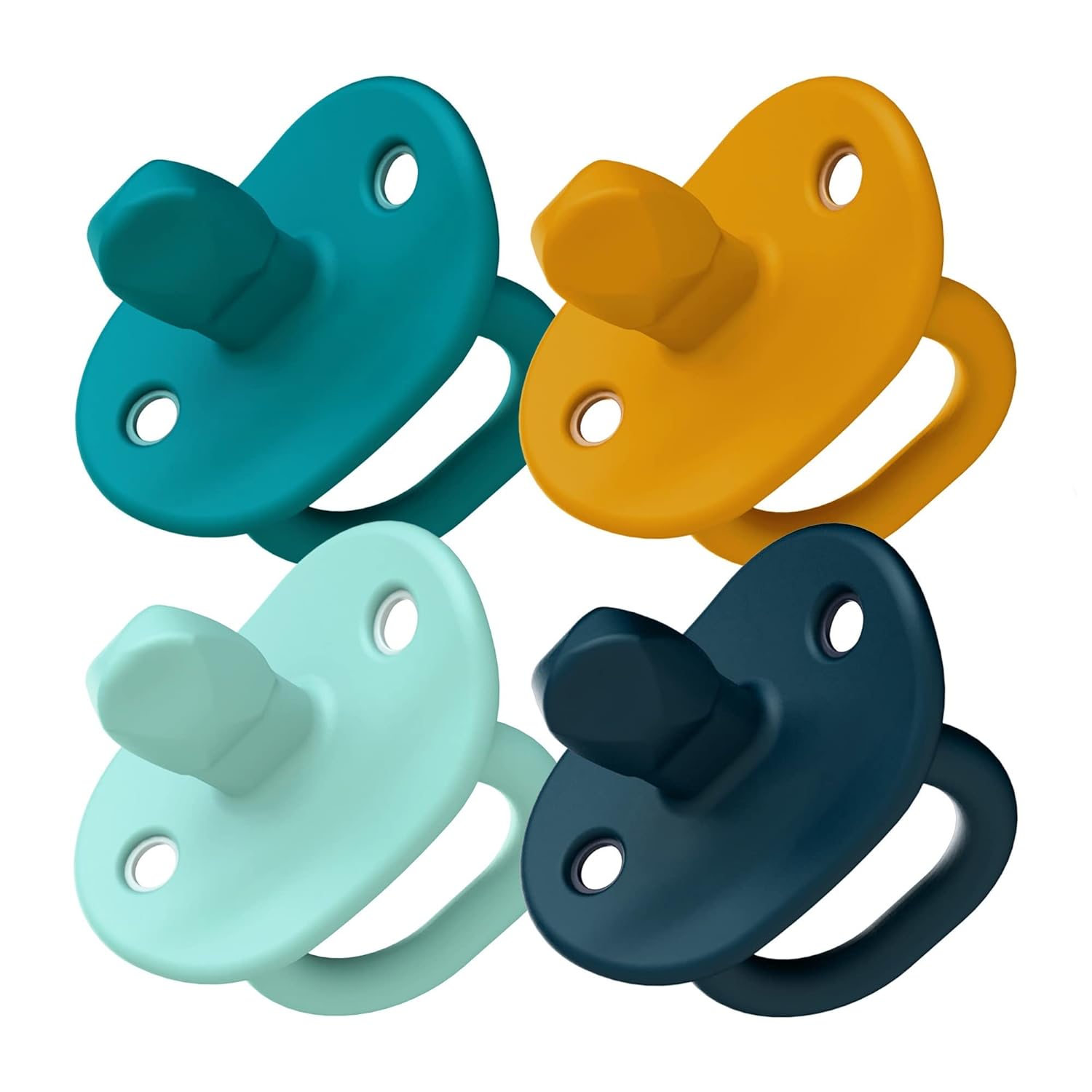 Boon Jewl – Chupete, Fase 1, Paquete de 2, Azul