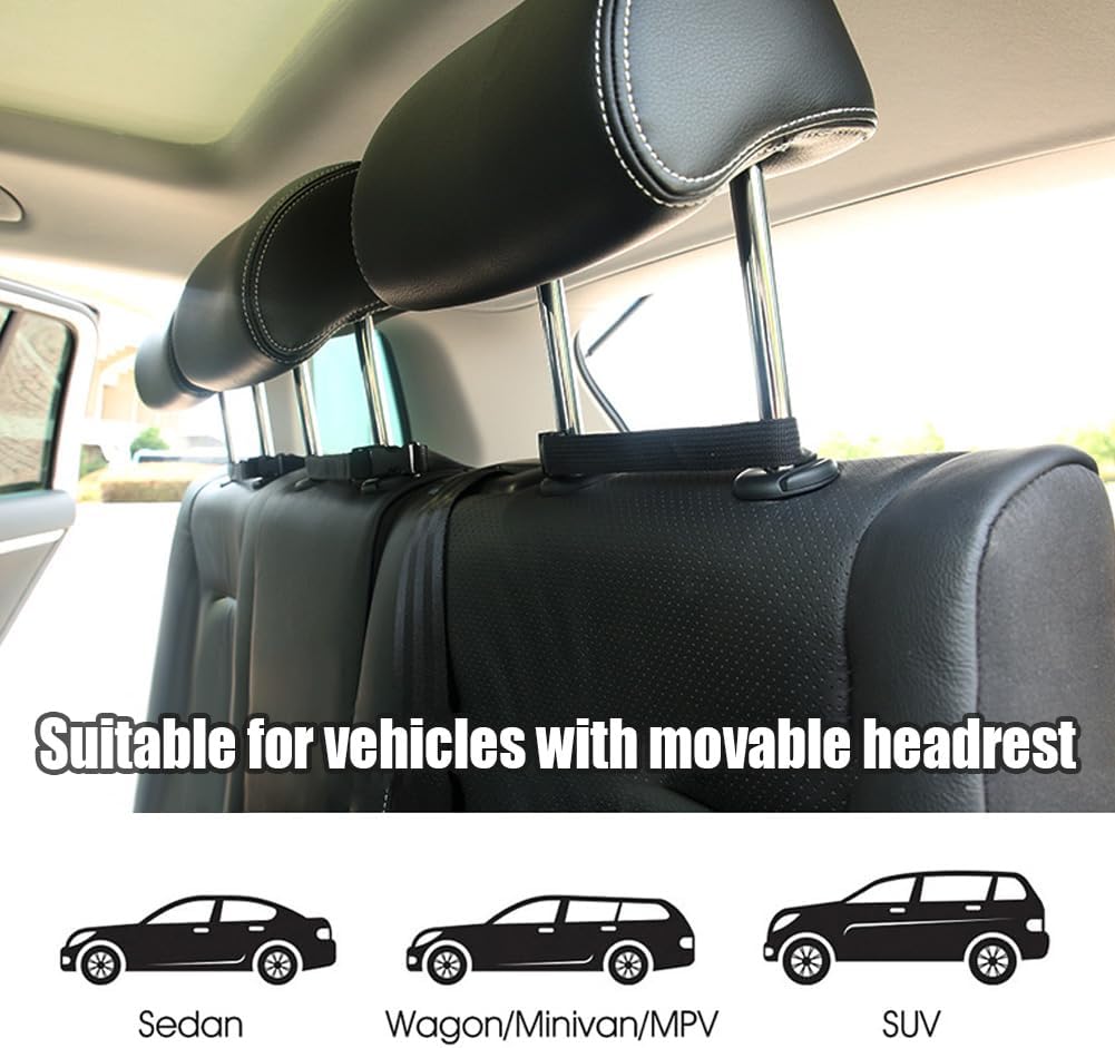 LIYISHUO Organizador universal para maletero de automóvil, organizador colgante para asiento trasero, organizador de almacenamiento de automóvil con