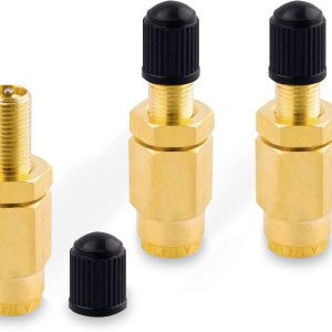 Adaptador de válvula Schrader de inflado de aire de 14 de pulgada con empuje para conectar (aprobado por DOT) para tubería de línea de aire de 14 Adaptador de válvula Schrader de inflado de aire de 14 de pulgada con empuje para conectar (aprobado por DOT) para tubería de línea de aire de 14