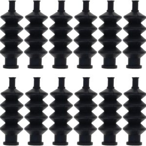 Fielect 12pcs impermeable varilla de empuje sello de goma fuelle 1.654 in para barco RC Fielect 12pcs impermeable varilla de empuje sello de goma fuelle 1.654 in para barco RC