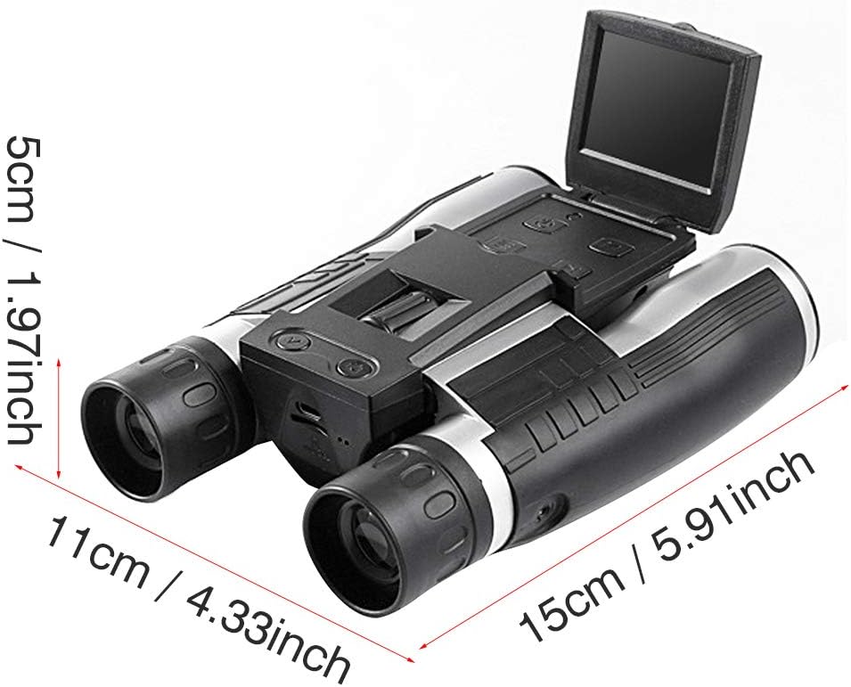 Telescopio, Telescopio Digital de Alta Definición, Telescopio Binocular Ligero Multifunción Grabación de Video al Aire Libre Tomar Fotos Binocular