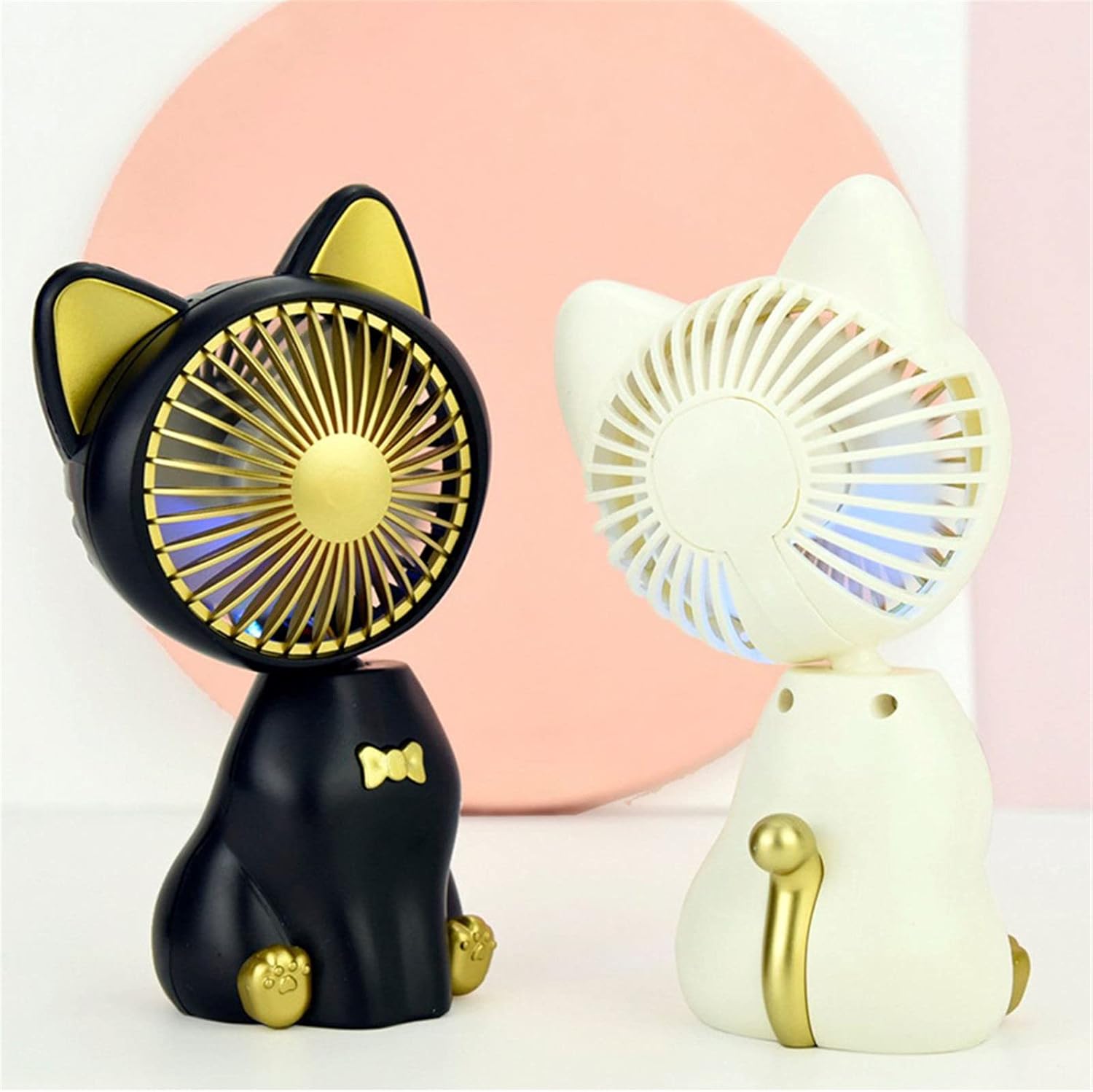 Ventilador de escritorio pequeño silencioso para interiores y exteriores, 4 velocidades, enchufe USB personal, ventilador de mesa portátil, aire