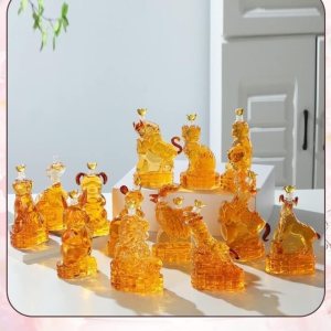 12 decantadores del zodiaco chino, juego de copas de vino de 5.1 fl oz x 12, decantador de vidrio de whisky, botella de vino de vidrio resistente al 12 decantadores del zodiaco chino, juego de copas de vino de 5.1 fl oz x 12, decantador de vidrio de whisky, botella de vino de vidrio resistente al