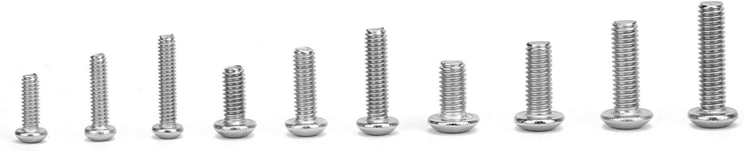 Juego de 240 tornillos hexagonales M2x6 M2x8 M2x10 M3x6 M3x8 M3x10 M3x12 M2.5×6 M2.5×8 M2.5×10 Juego de tuercas hexagonales de acero inoxidable con