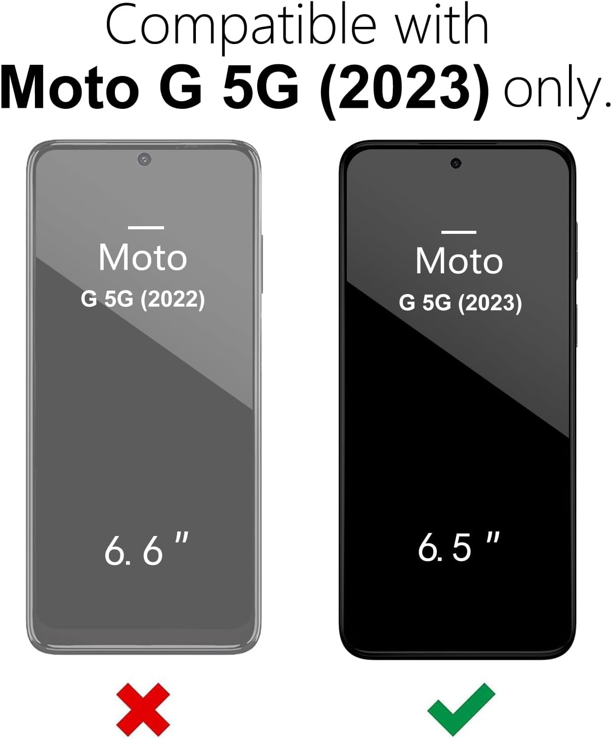 oakxco Funda para teléfono Motorola Moto G 5G 2023 con agarre de silicona líquida, bonita funda delgada de goma suave TPU lisa para mujeres y niñas,