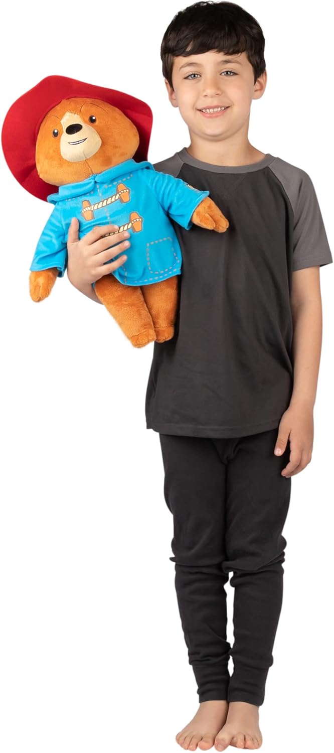 Franco Kids Bedding – Almohada de peluche súper suave, 1 unidad (paquete de 1), oso Paddington