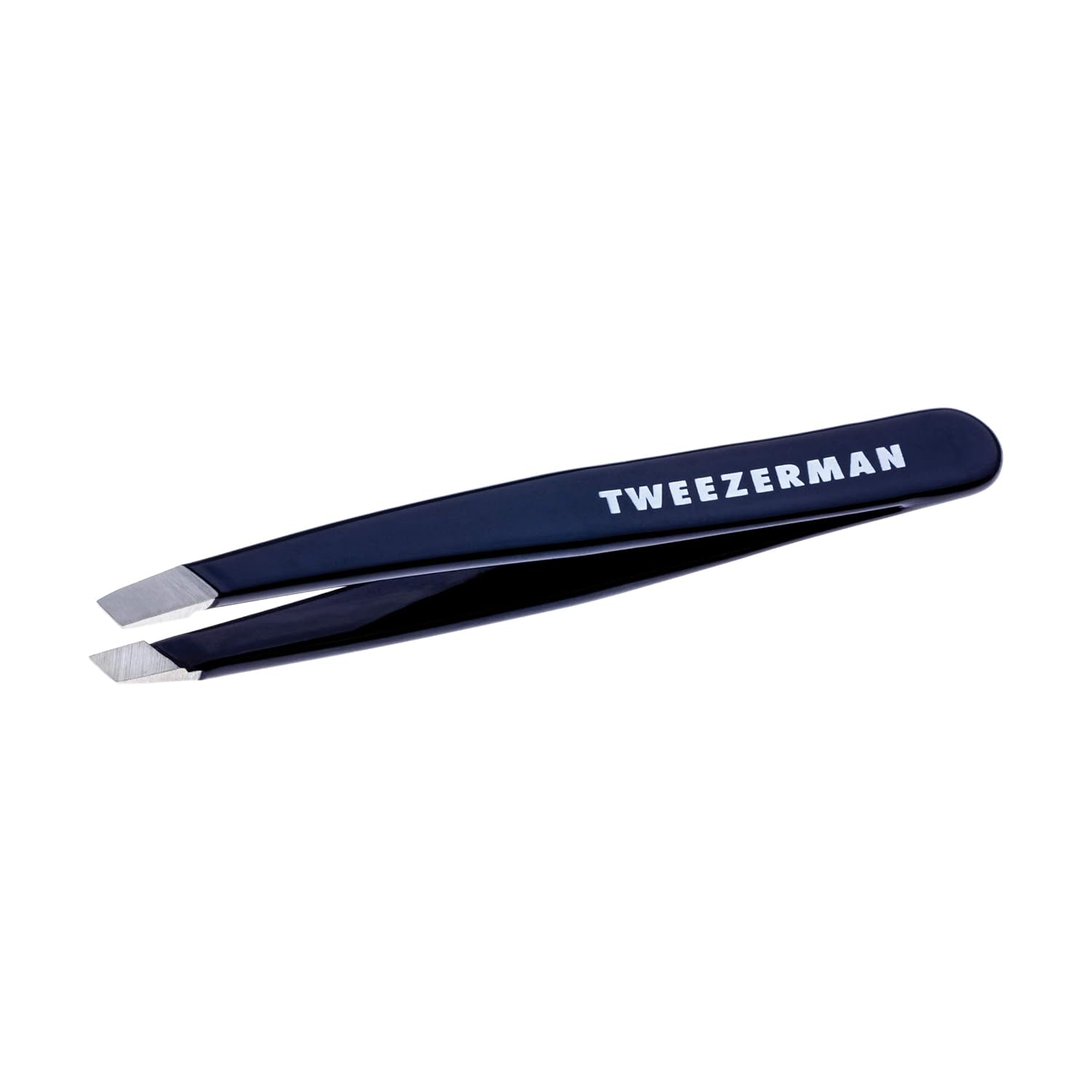 Tweezerman Mini pinzas inclinadas exclusivas de noche azul