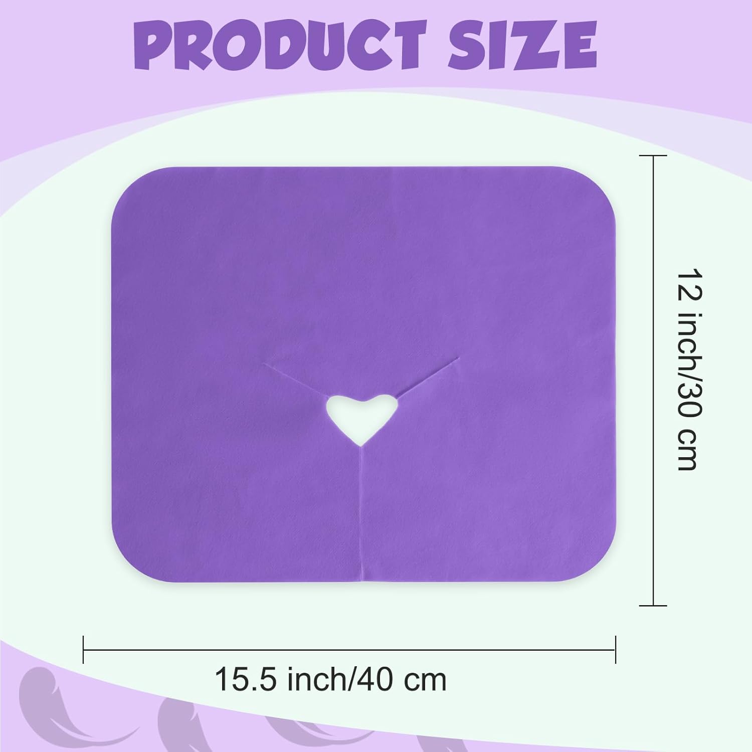 100 fundas desechables para cuna facial, fundas para reposacabezas de masaje, mesas de masaje y sillas de masaje, cama de salón de belleza, spa, 12