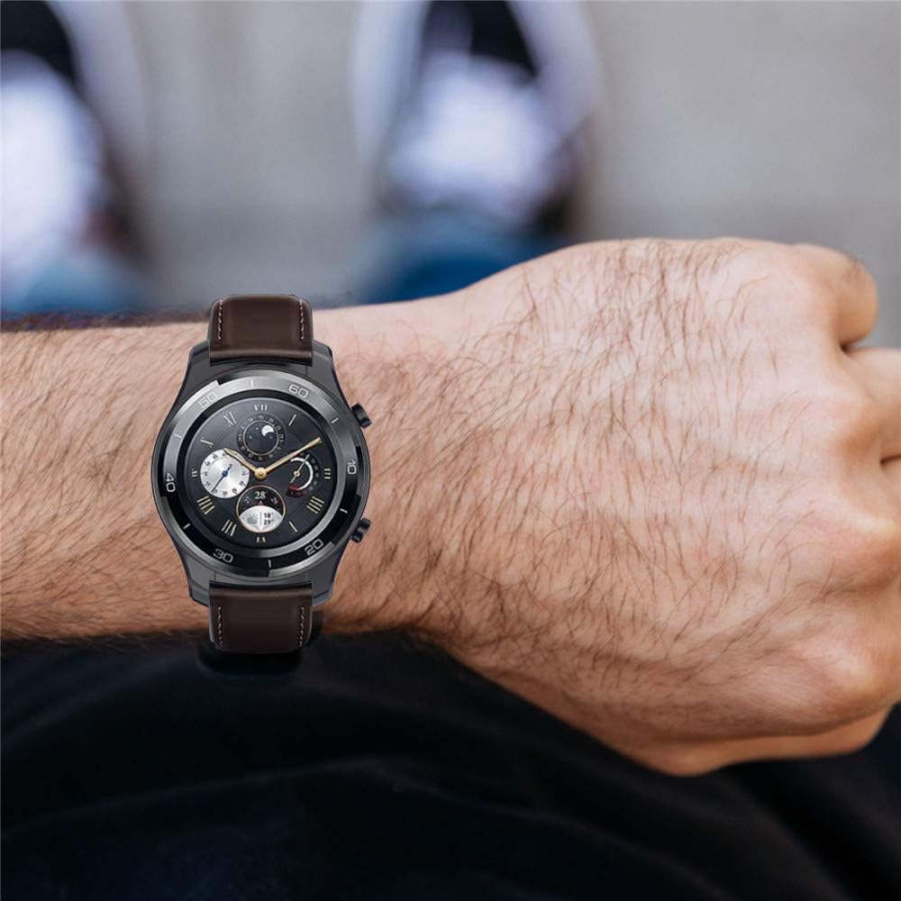 Funda protectora de pantalla compatible con Huawei Watch GT 2 de 1.654 in y 1.811 in, protector de pantalla para reloj inteligente, a prueba de
