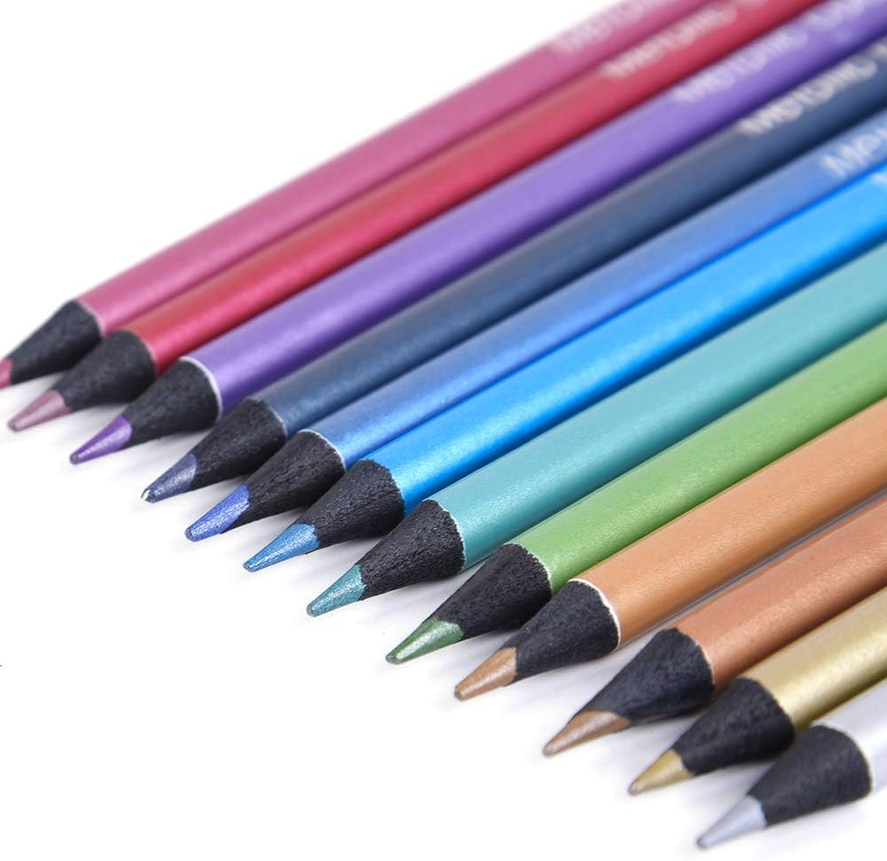 Art Supplies Juego de lápices de grafito y carbón para estudiantes y artistas