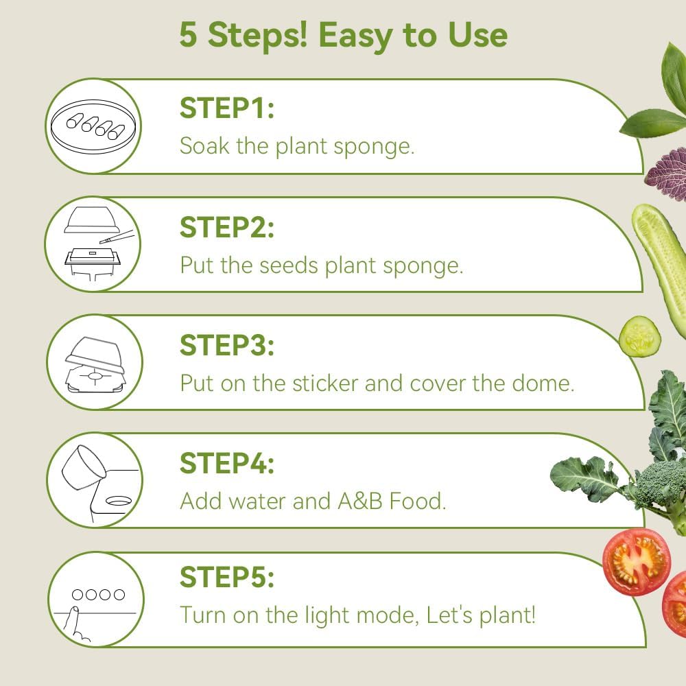 Vibrantes semillas de flores silvestres kit de 3 cápsulas compatibles con el sistema de cultivo hidropónico AeroGarden (más de 350 semillas, incluye