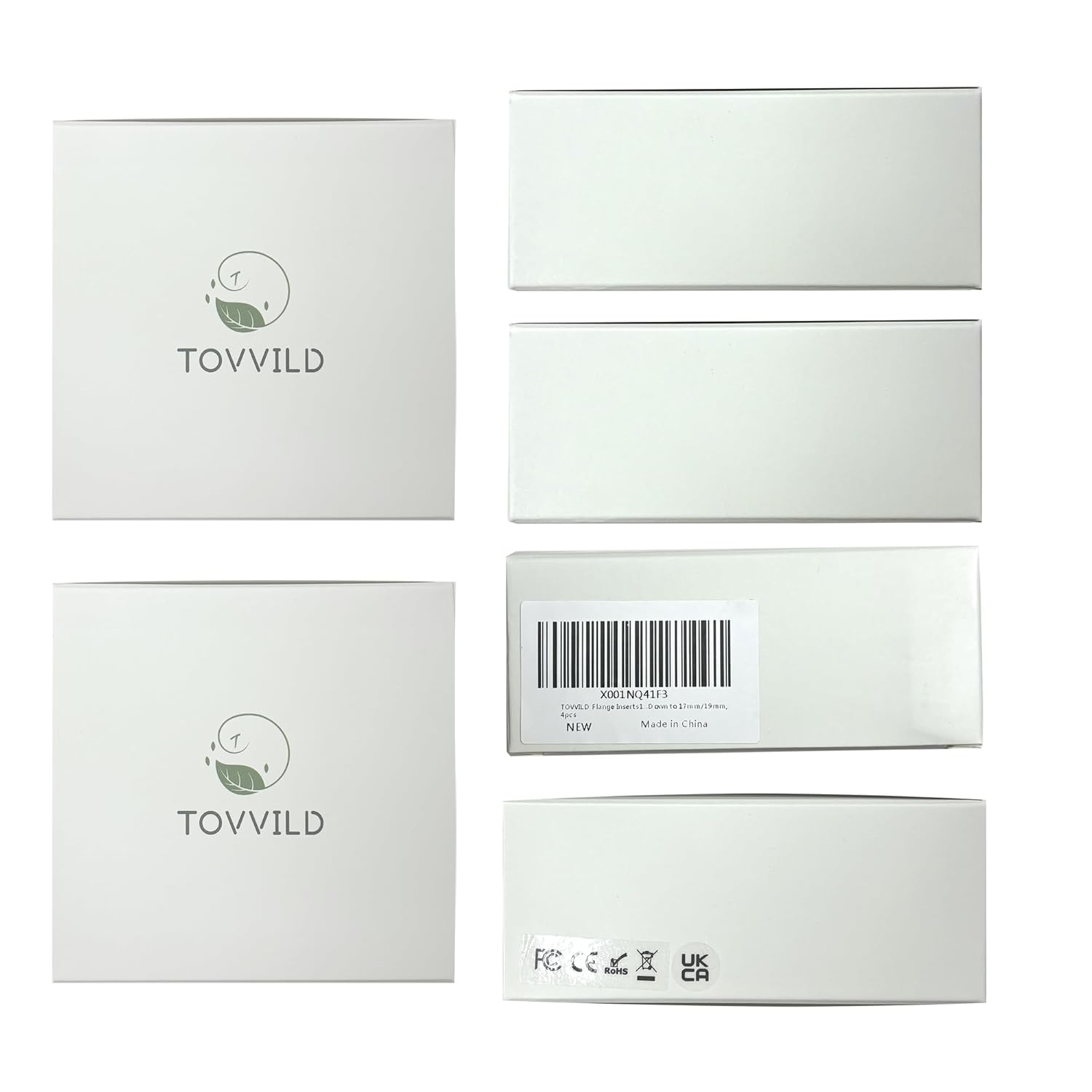 TOVVILD Insertos de brida de 0.67 pulgadas y 0.79 pulgadas compatibles con momcozy S9 S12 S9pro S12proLansinohBellababy, reemplazo de piezas de