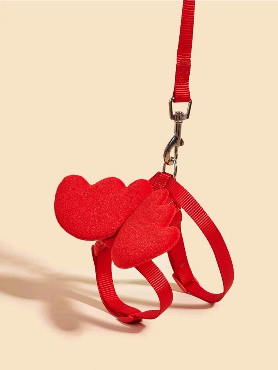 Accesorios para mascotas, correas a juego, juego de arnés de alas de ángel. Gatos, perros, conejos, hámsteres. Chaleco de malla ajustable con correa
