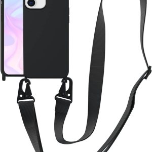 Funda compatible con iPhone 15 Plus con cordón, funda cruzada para iPhone con correa ajustable, a prueba de golpes, protección contra caídas, funda Funda compatible con iPhone 15 Plus con cordón, funda cruzada para iPhone con correa ajustable, a prueba de golpes, protección contra caídas, funda