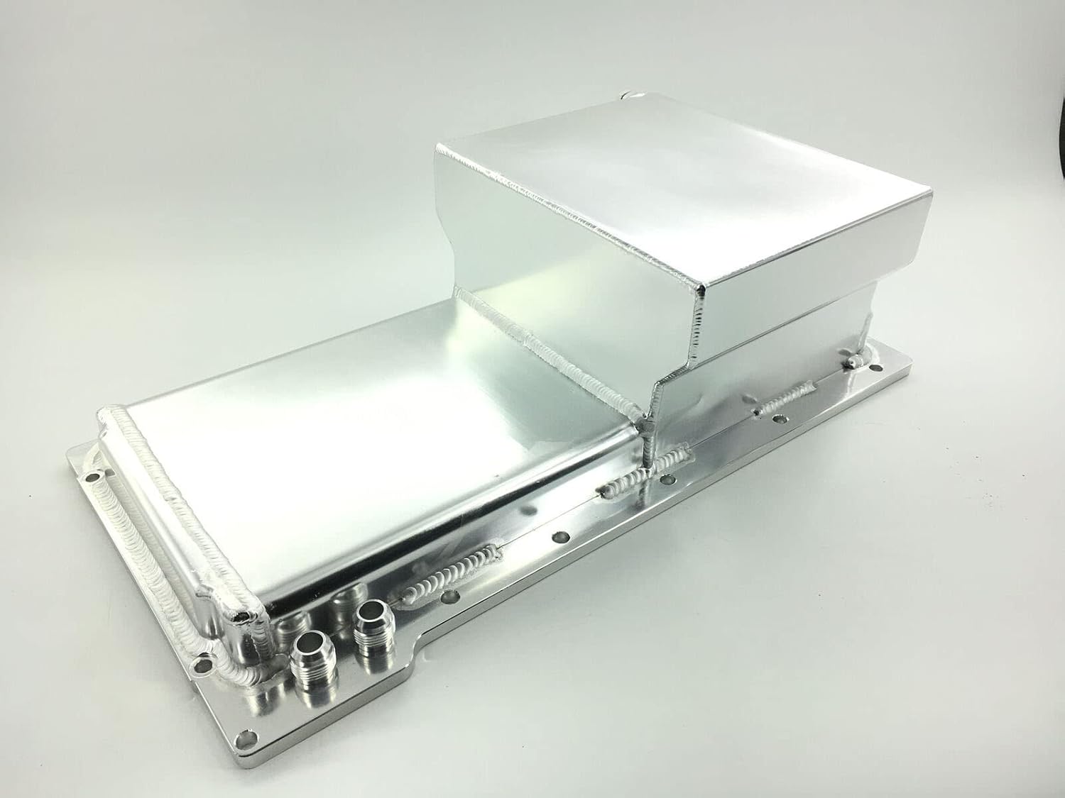 Cacerola de aceite de sumidero frontal de 7 cuartos de galón de aluminio fabricado de 6.0lb LS1 LS2 LS3 LS6