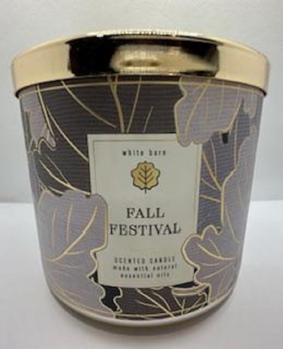 Vela de 3 mechas Fall Festival de 14.5 onzas