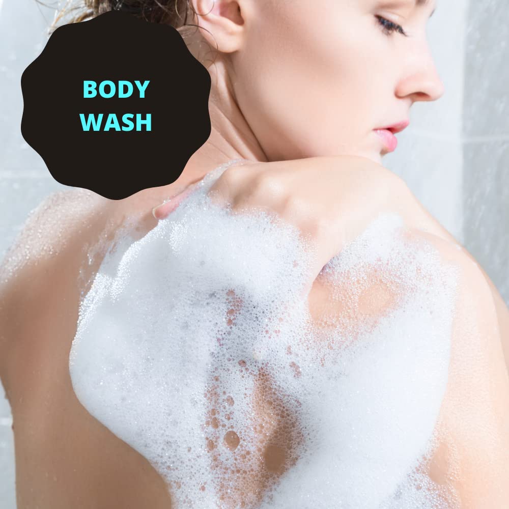 Cedar Mountain Honeysuckle & Jasmine Body Wash con aceite de marula, 12 onzas (paquete de 2)
