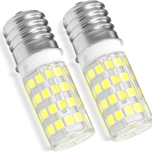 5304517886 KEI D28A KEL2811 Bombilla LED de repuesto E17 base intermedia para Frigidaire Kenmore Electrolux Reemplazar 5304498578 5304495326 5304517886 KEI D28A KEL2811 Bombilla LED de repuesto E17 base intermedia para Frigidaire Kenmore Electrolux Reemplazar 5304498578 5304495326