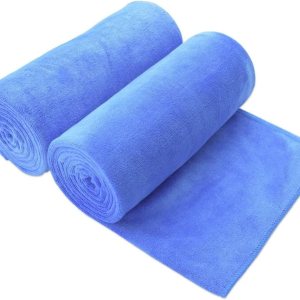 JML – Paquete de 2 toallas de baño de microfibra, extragrandes, 40 x 80pulgadas, suaves, superabsorbentes y secado rápido, multiusos, sábana de baño JML – Paquete de 2 toallas de baño de microfibra, extragrandes, 40 x 80pulgadas, suaves, superabsorbentes y secado rápido, multiusos, sábana de baño