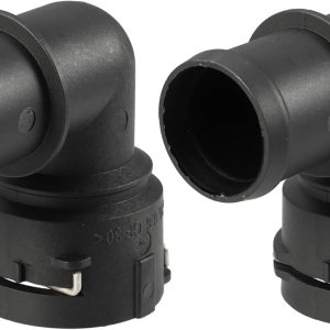 ACROPIX Conector de manguera de refrigerante para Audi A3 2.0L AT Quattro Base Hatchback – Paquete de 2 negro ACROPIX Conector de manguera de refrigerante para Audi A3 2.0L AT Quattro Base Hatchback – Paquete de 2 negro