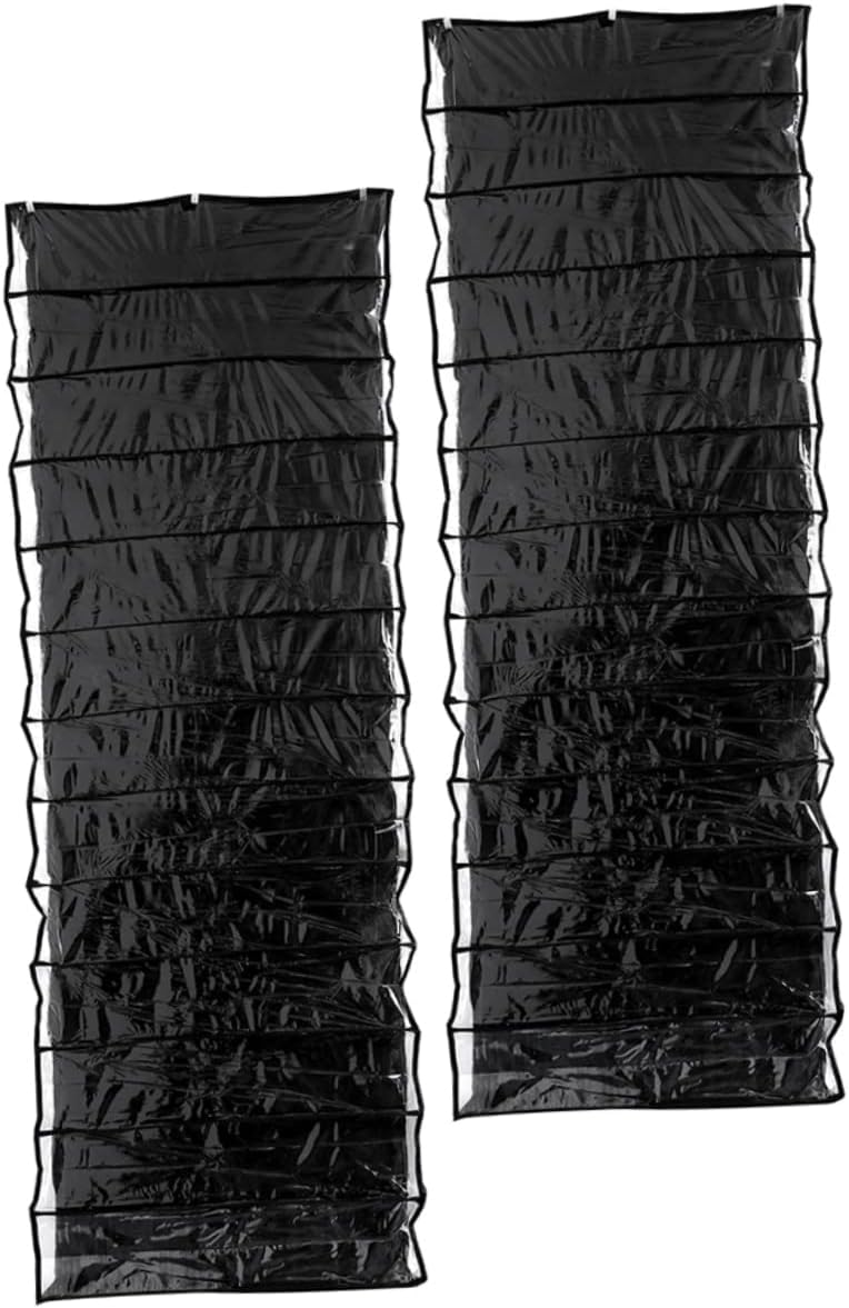 Zerodeko Organizador de zapatos para colocar detrás de la puerta, 26 unidades, organizador grande para colocar sobre la puerta, zapatero sobre la