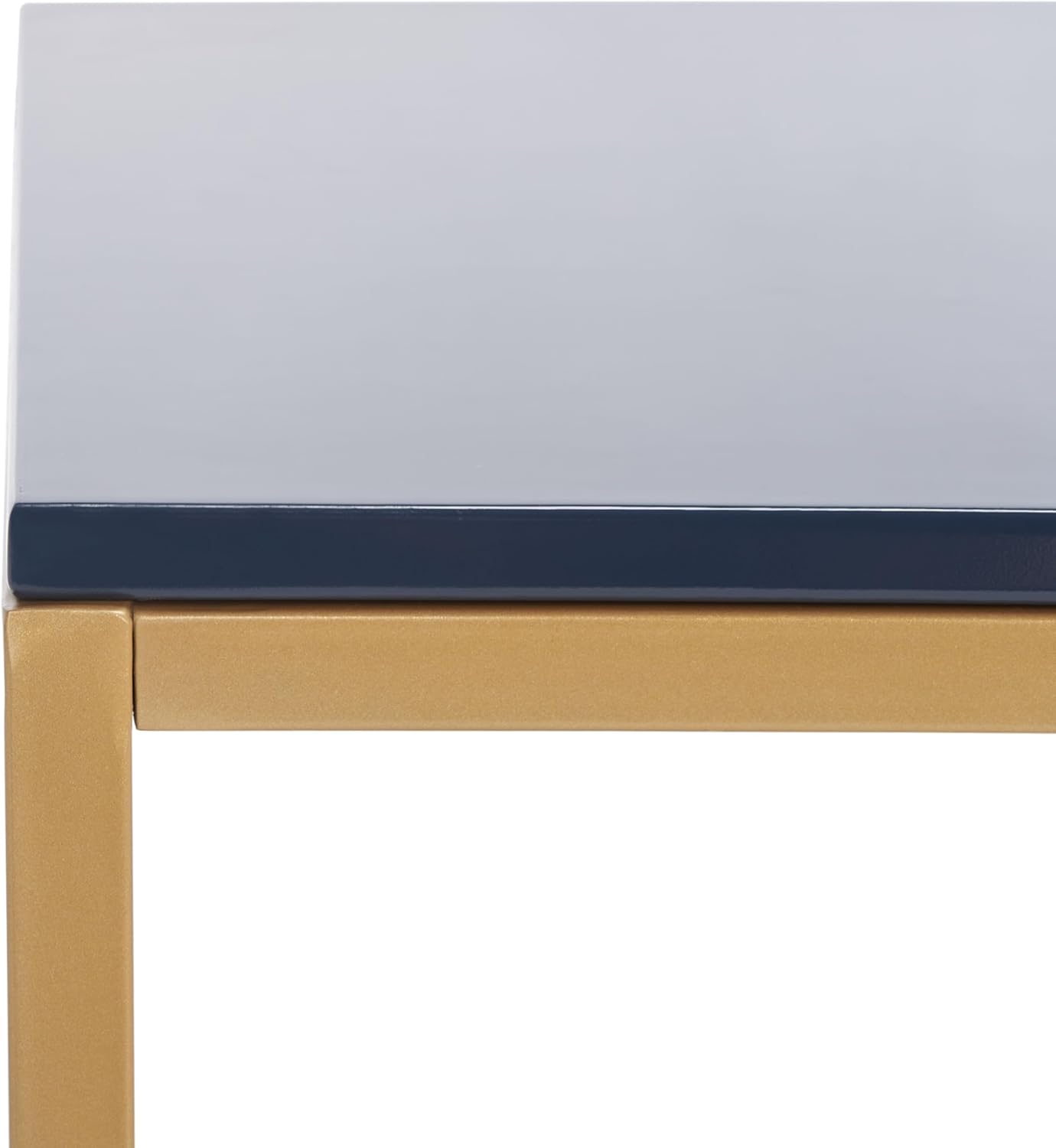 Safavieh Home Collection DSK5800 – Escritorio, azul marinodorado