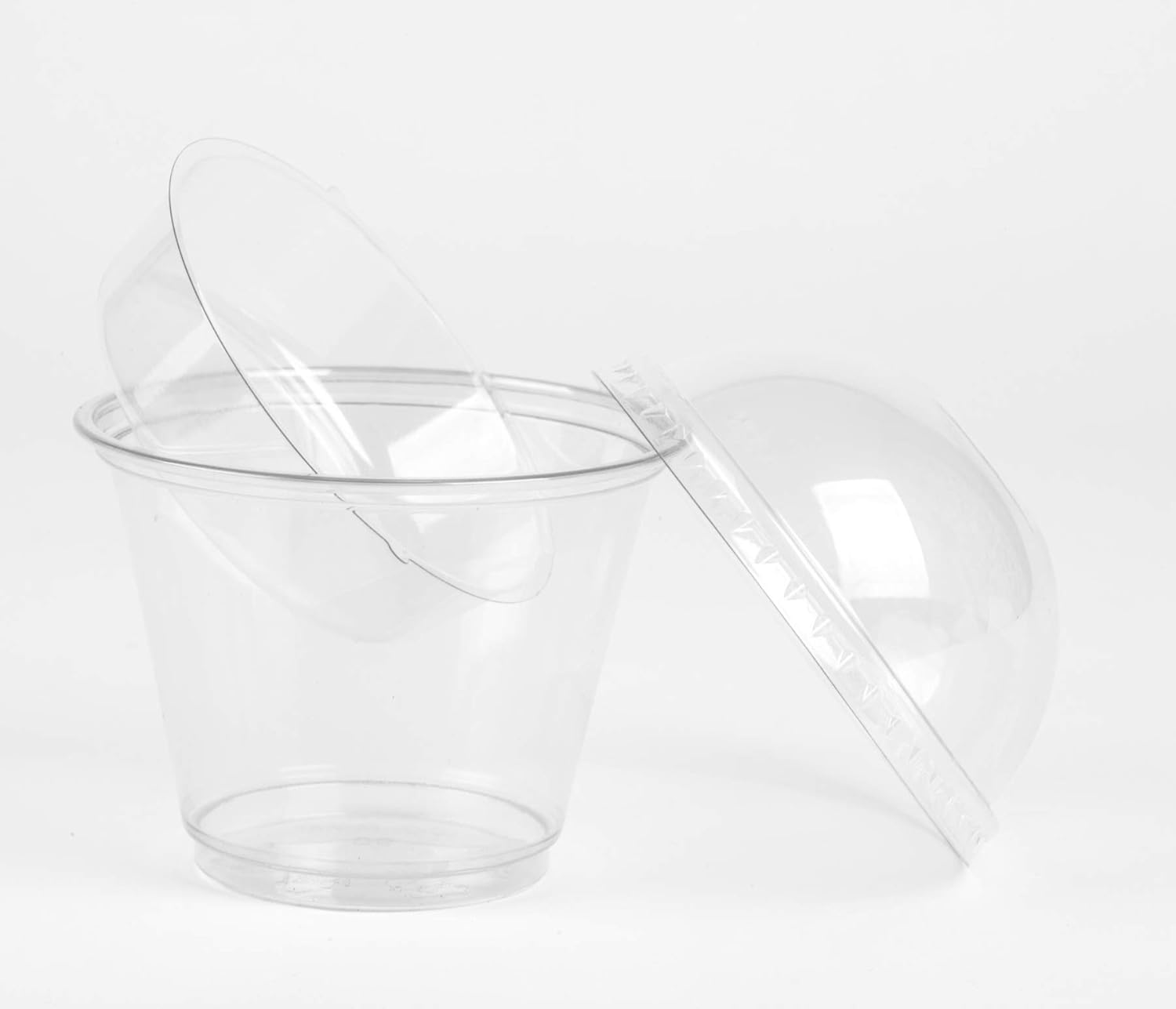 Vasos de plástico de 9 onzas Conjuntos de 50 piezas.