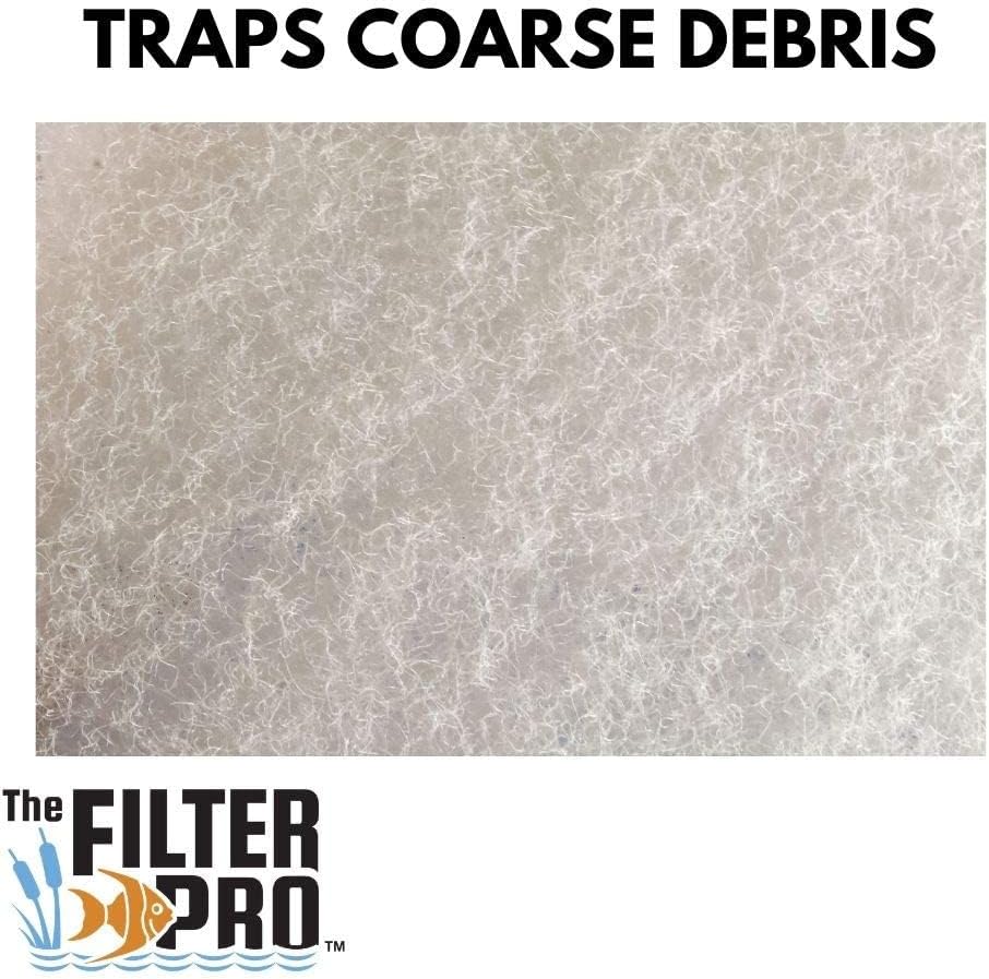 Cortar la alfombrilla de repuesto para skimmer beige para adaptarse a marcas populares, fabricada en Estados Unidos (14 x 18 x 1.25 pulgadas de
