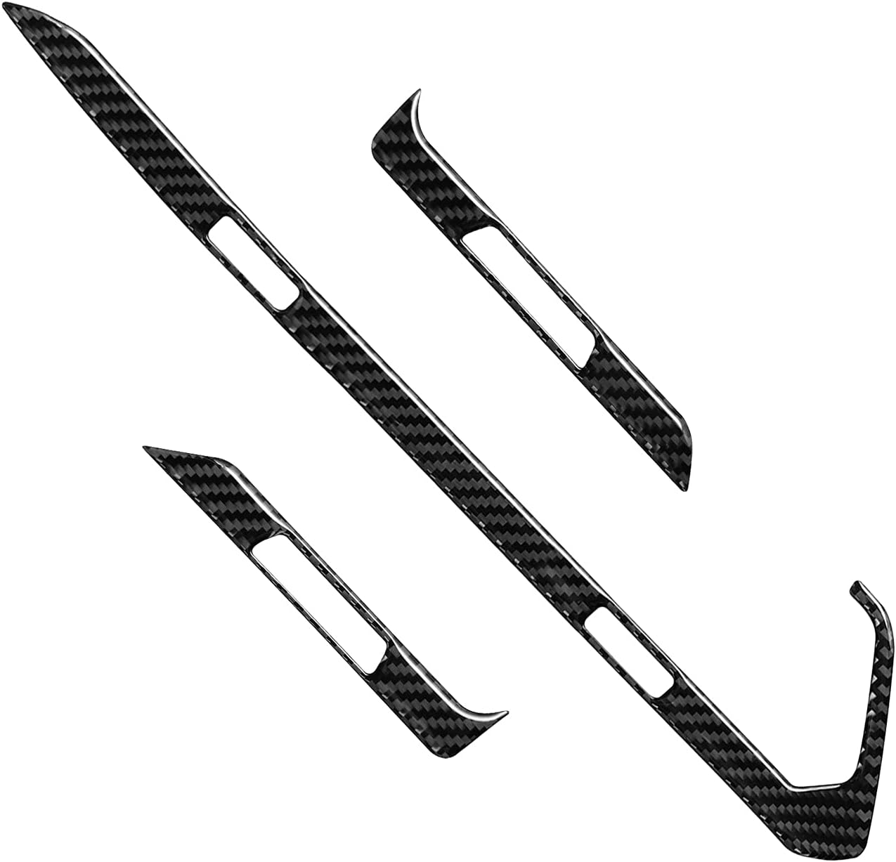 Compatible con panel de marco de salida de aire acondicionado de fibra de carbono, marco de salida de aire, cubierta interior para BMW X3 G01 G08