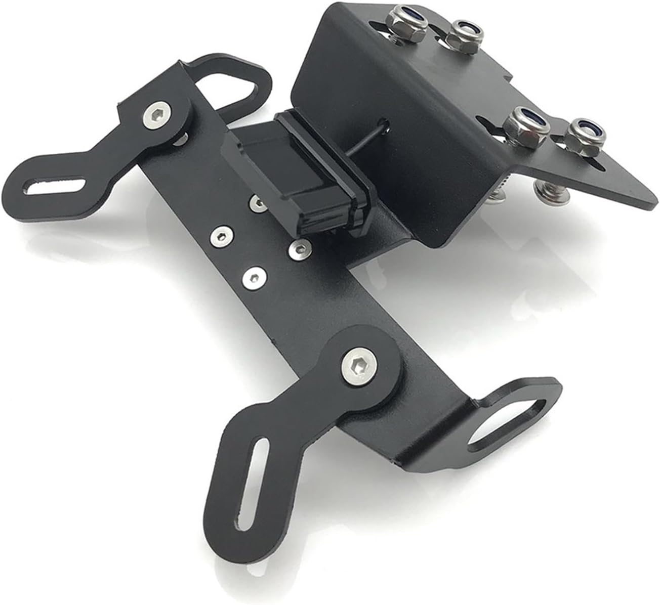 Soporte de placa de matrícula con luz LED, cola de motocicleta, eliminador de guardabarros ordenado, compatible con Yamaha XJ6 Division F XJ6N XJ6F